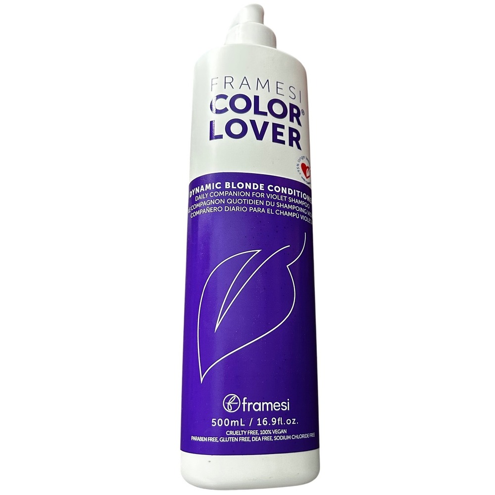 Framesi Color Lover‎ Dynamic Blonde Conditioner Violet Toning 16.9oz 500ml